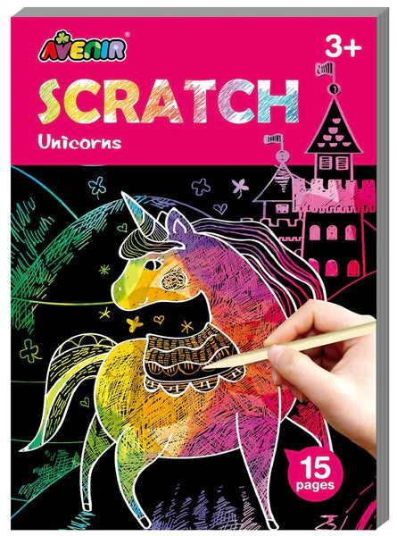 Avenir Scratch Knutselset Kras | Unicorns
