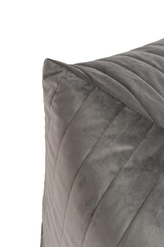 ZZZ Nobodinoz Chelsea Velvet Beanbag | Slate Grey