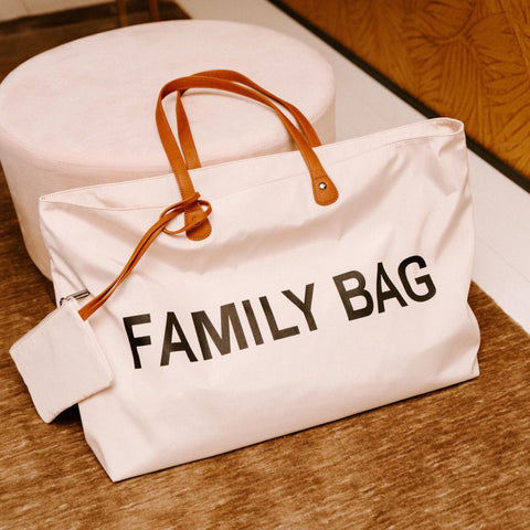 Childhome weekendtas XL Family Off White  *