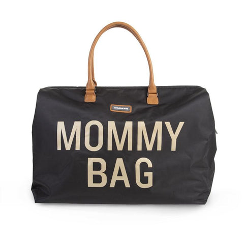 Childhome weekendtas XL Mommy Bag black gold