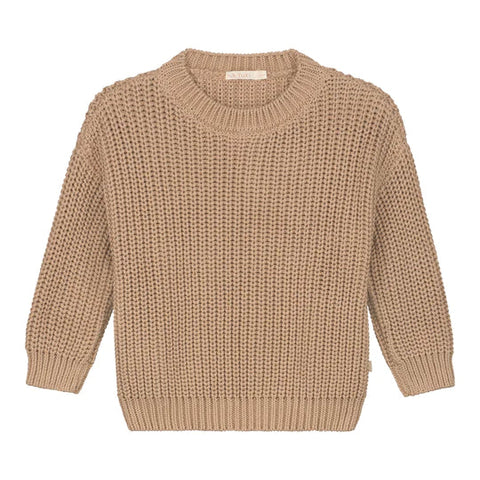Yuki Chunky Knit Sweater | Toffee*