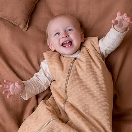 *  Nobodinoz Cocoon Mid Warm Winterslaapzak 6-18M | Nude