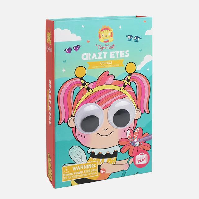 Tiger Tribe meeneem kleur/sticker set - Crazy Eyes
