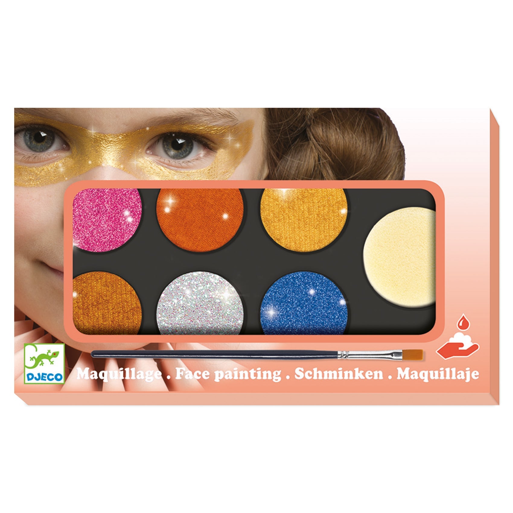 Djeco Face Paint | Metallic