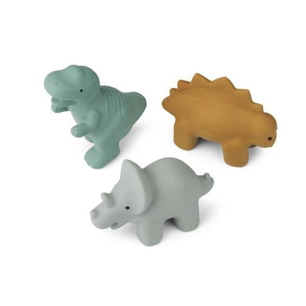 Liewood David Toys 3 pack | Dino Blue Multi Mix