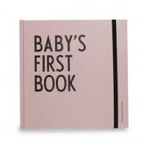 Design letters Baby's first book roze - DE GELE FLAMINGO - Kids concept store 