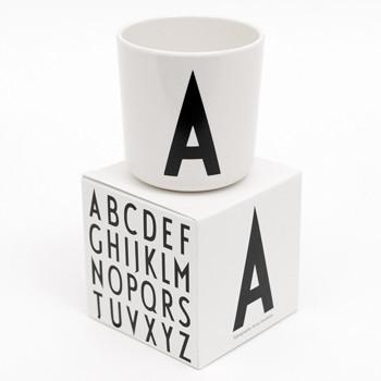 Design letters melamine drinkbeker Eco Cup **