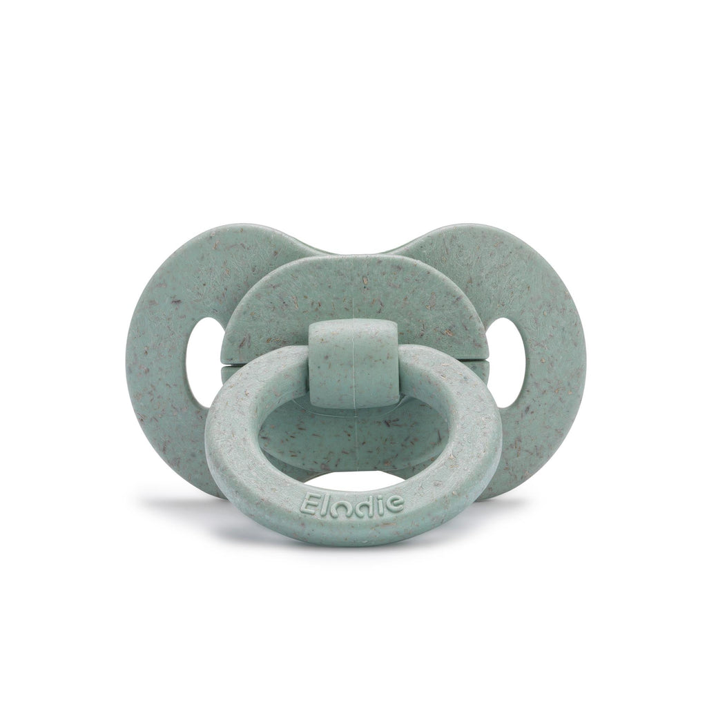 Elodie Details Fopspeen Bamboe Rubber 0-6M | Mineral Green