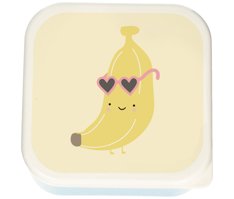 Eef Lillemor Set 3 snackdoosjes | Banana