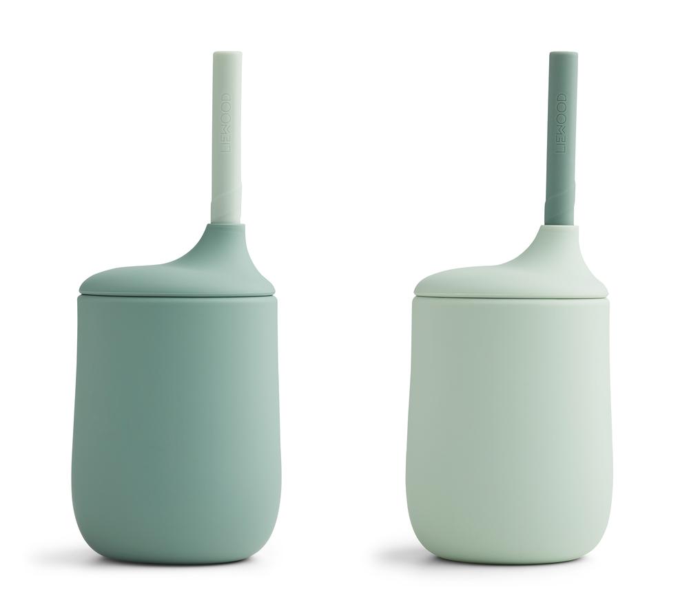 Liewood Ellis Sippy Cup 2-pack | Mint Mix