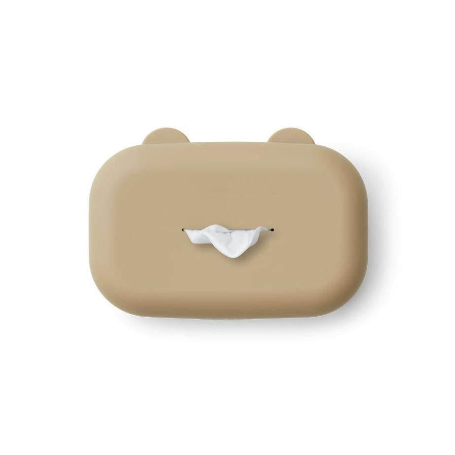 Liewood Emi Box Silicone Vochtige Doekjes | Oat