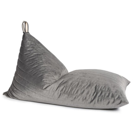 zzz Nobodinoz Pouffe XL Zitzak Essaouira I Slate Grey