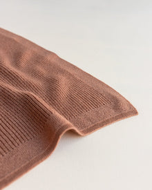 Hvid Blanket Felix | Terracotta