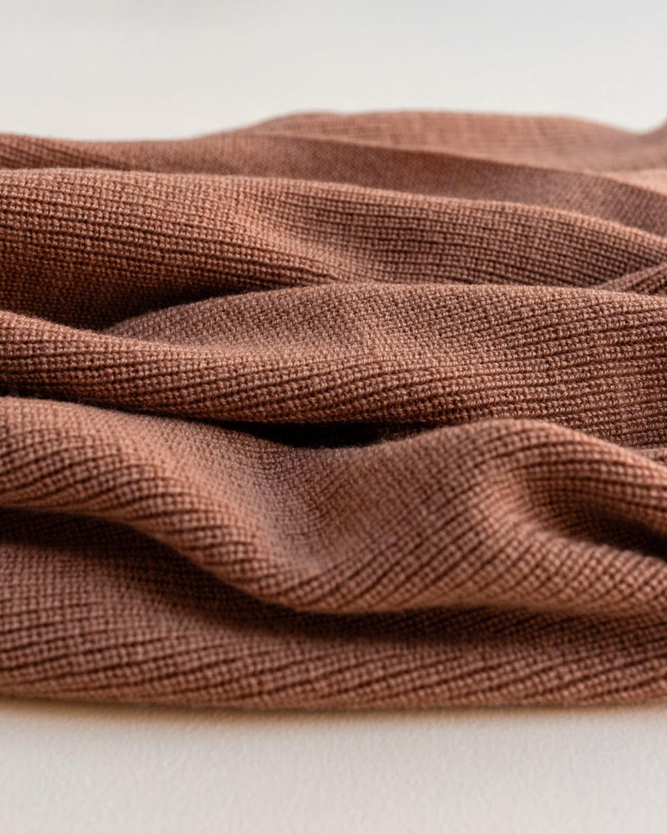 Hvid Blanket Felix | Terracotta