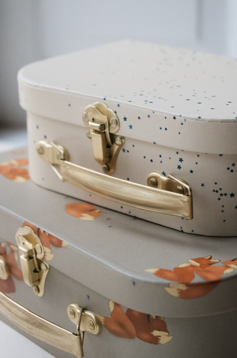 Konges Sløjd 2-Pack Luggage Suitcase | Foxie / Etoile Bleu