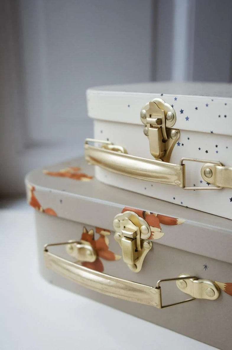 Konges Sløjd 2-Pack Luggage Suitcase | Foxie / Etoile Bleu