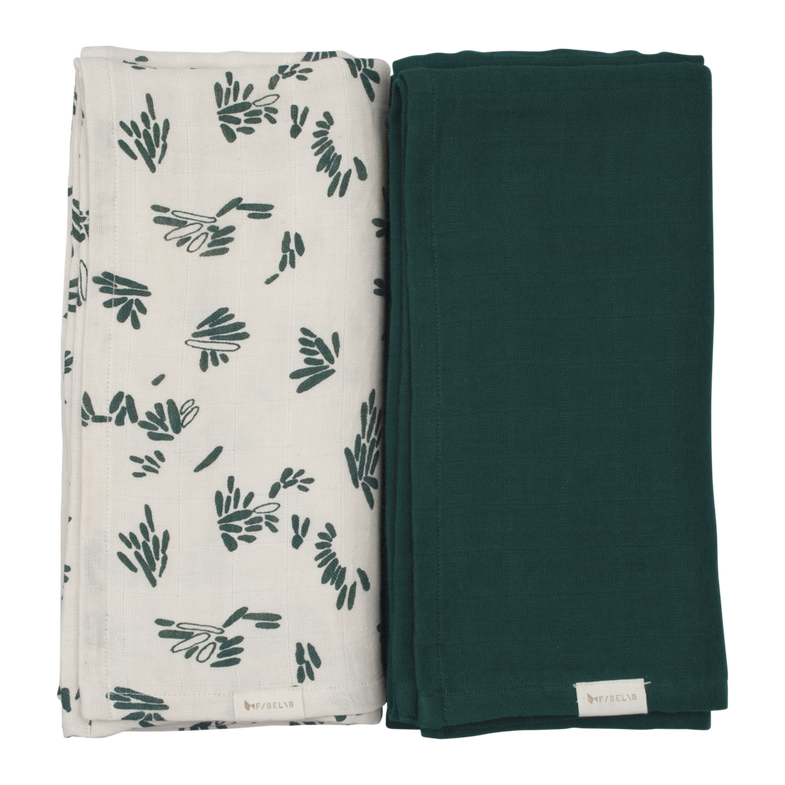 Fabelab Swaddle 2pack 120 x 120 cm | Forest Floor