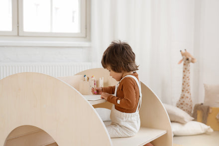 Fitwood Montessori Bookshelf | Beukenhout