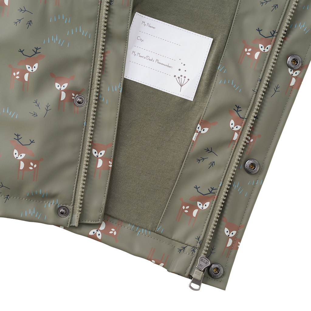 Fresk Regenjas | Deer Olive*