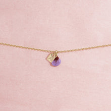 Galore Gepersonaliseerde Armband Part Of Me | Gold & Violet Petite