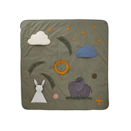 Liewood Glenn Activity Blanket | Faune Green