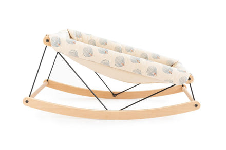 * Nobodinoz Growing Green Baby Bouncer Hoes | Blue Gatsby/ Cream