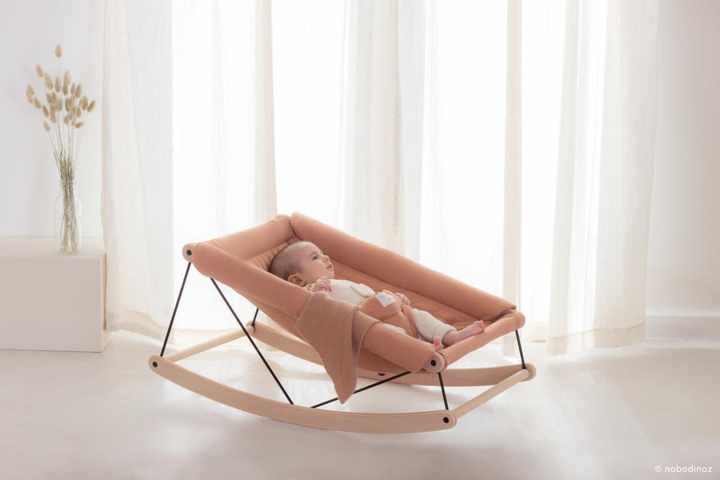 Nobodinoz Growing Green Baby Bouncer Hoes | Sienna Brown *
