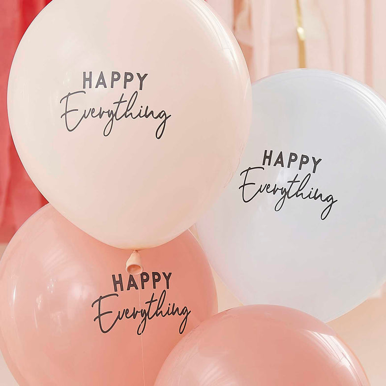 Ginger Ray Set 5 confetti ballonnen | Happy Everything Mix  *