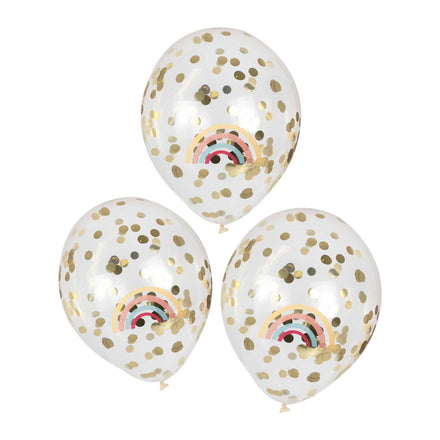 Ginger Ray Set 5 confetti ballonnen | Happy Everything