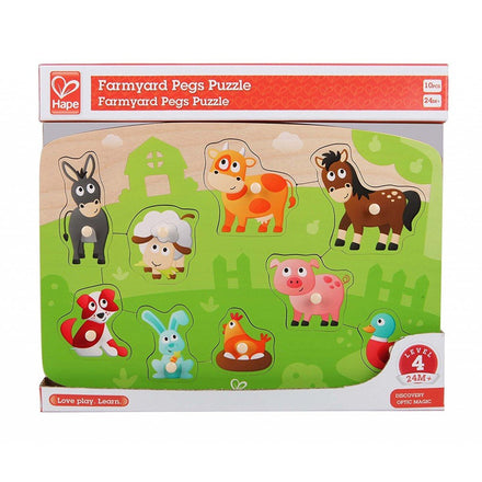 HAPE Houten inlegpuzzel  Farmyard