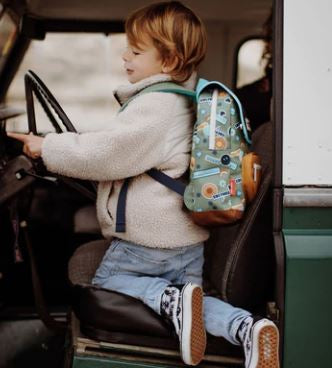 Hello Hossy Rugzak Smiley | Groen