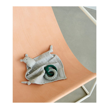 Liewood Herbert Siliconen Bijtring | Mr Bear Green Mix