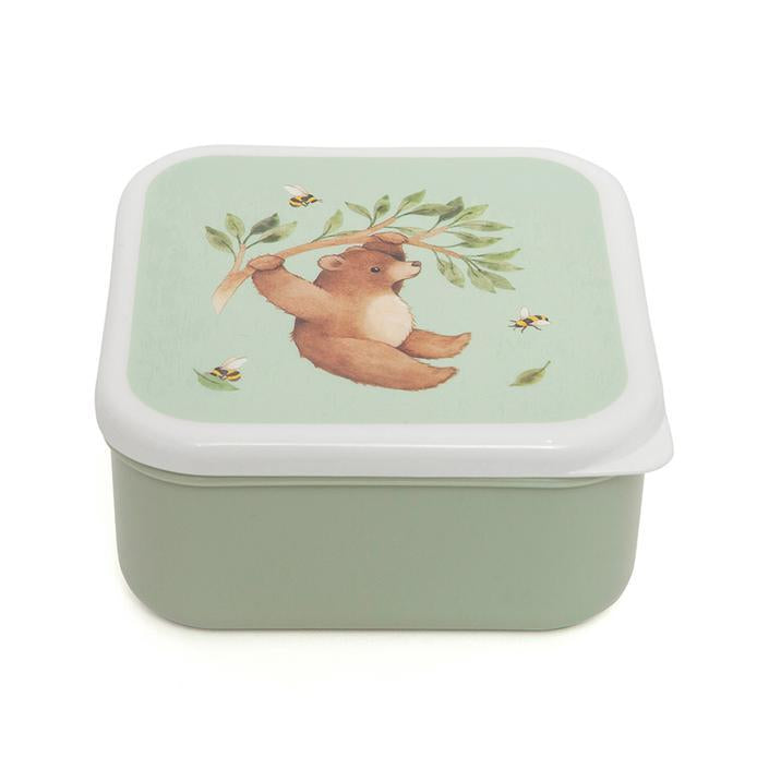 * Petit Monkey Set 3 snack boxen Bear Friends