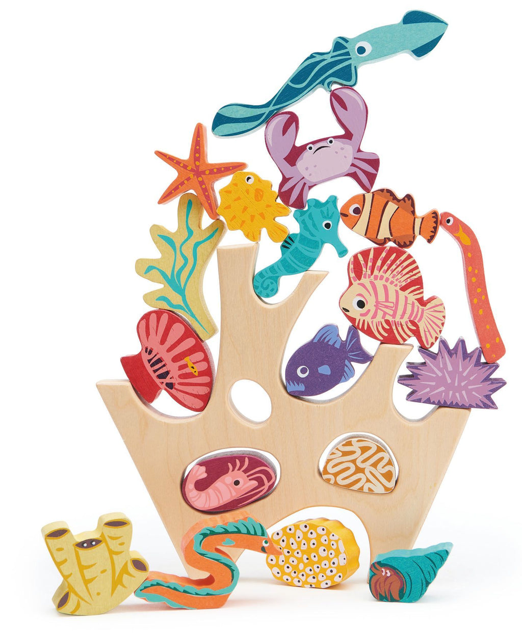 Tender Leaf Toys Stapelaar | Koraalrif  *