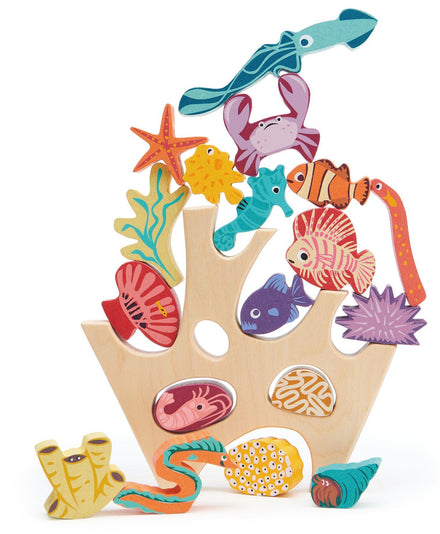 Tender Leaf Toys Stapelaar | Koraalrif  *
