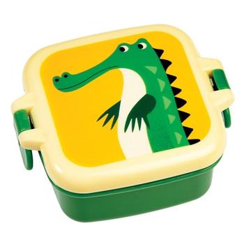 Snack box mini - Crocodile - DE GELE FLAMINGO