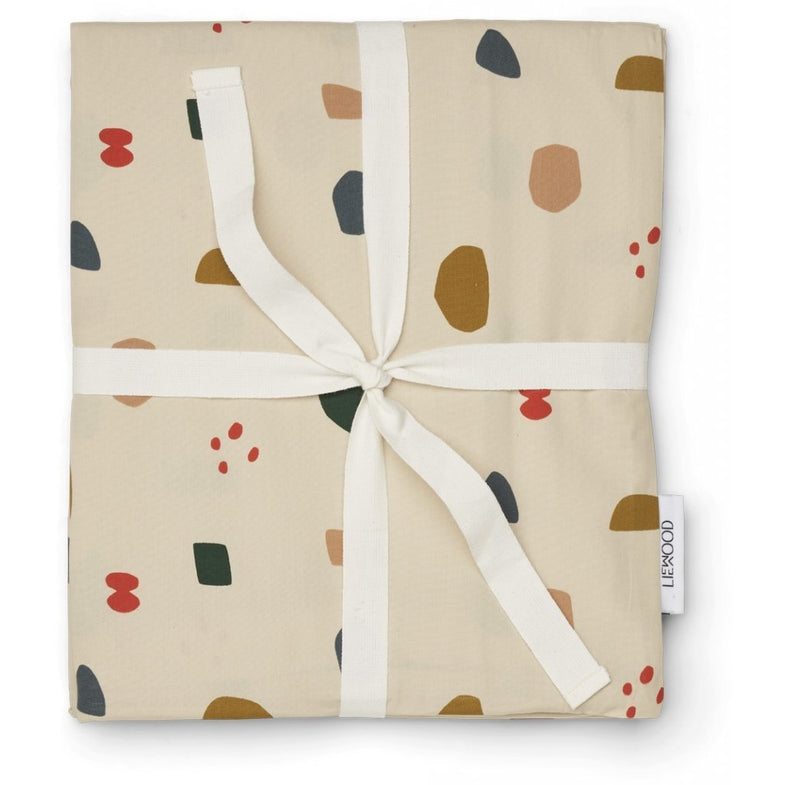 Liewood Carl Dekbedset 140x200cm | Geometric Foggy Mix