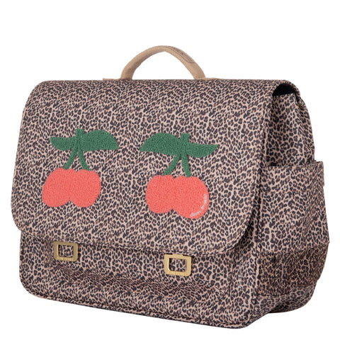 Jeune Premier It Bag Midi | Leopard Cherry*
