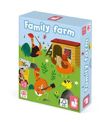 * Janod Kwartetspel | Family Farm