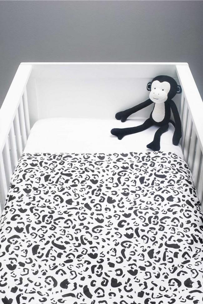 * Jollein Donsovertrek 120 x 150cm Leopard