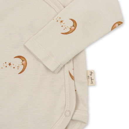 Konges Sløjd Classic Longsleeve Newborn Body GOTS | Moon*