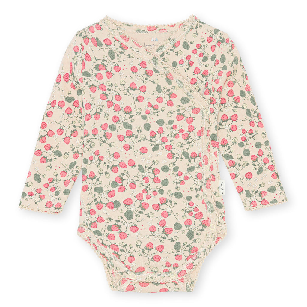 ZZZ Konges Sløjd Classing Longsleeve Newborn Body GOTS | Strawberry Fields *