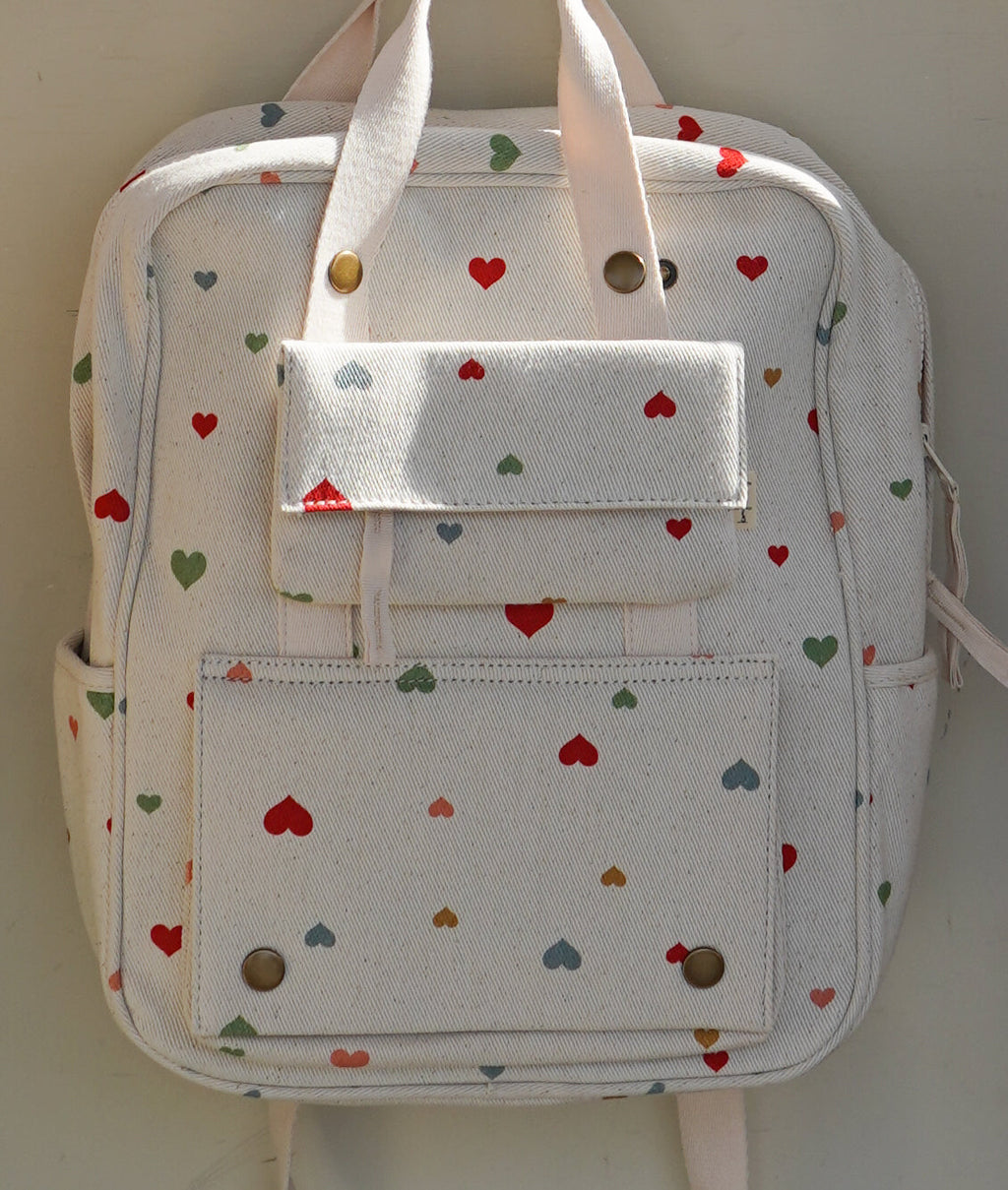 Konges Sløjd Malie Backpack Rugzak | Multi Hearts