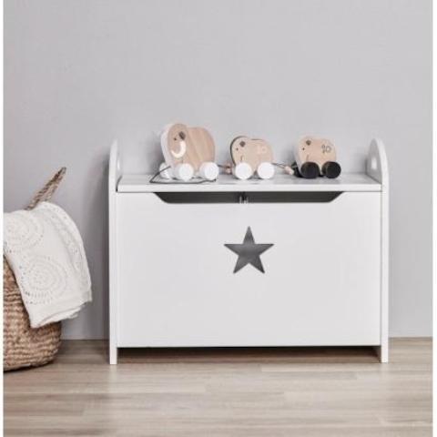 Kid's Concept houten opbergkist wit