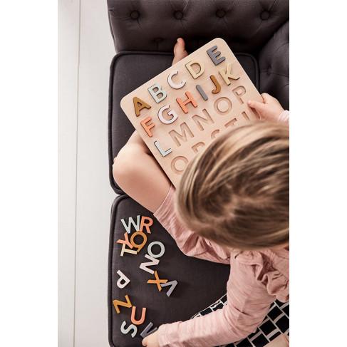 Kid's concept houten ABC-alfabetpuzzel