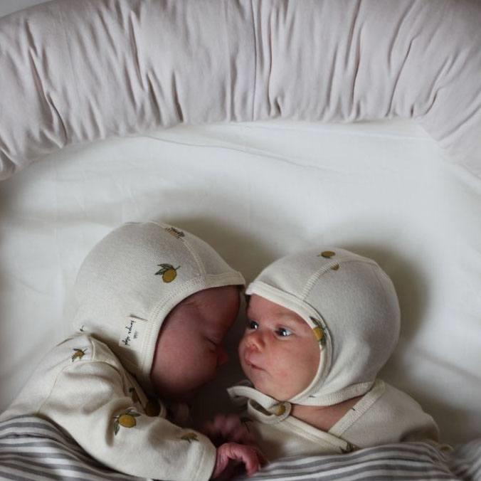 Konges Sløjd newborn muts - Lemon