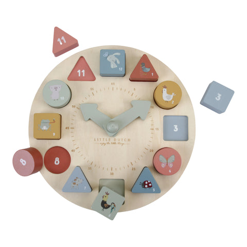 Little Dutch Puzzel Klok Lezen