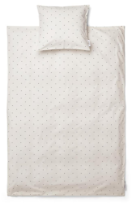 Liewood Ingeborg Dekbedset 100x140cm | Classic Dot Creme De La Creme *