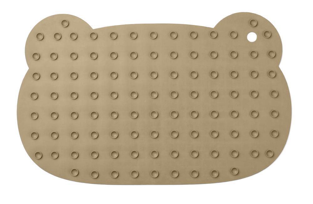 Liewood Sailor anti-slip Badmat | Mr Bear Oat