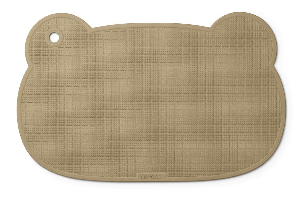 Liewood Sailor anti-slip Badmat | Mr Bear Oat